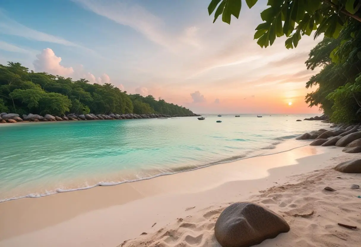 Koh Phangan – en hemlig pärla i Thailand att upptäcka illustration