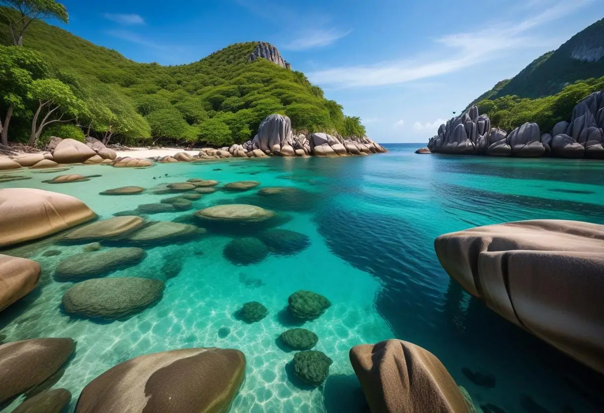 Koh Tao - en trygg och fantastisk resa till paradiset! illustration