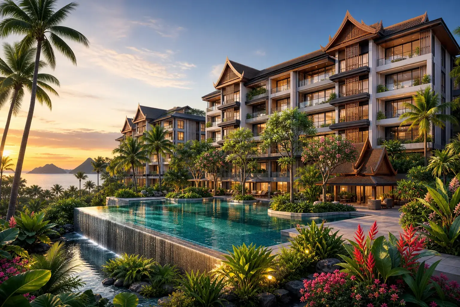 Så enkelt är det att köpa lägenhet i Thailand illustration