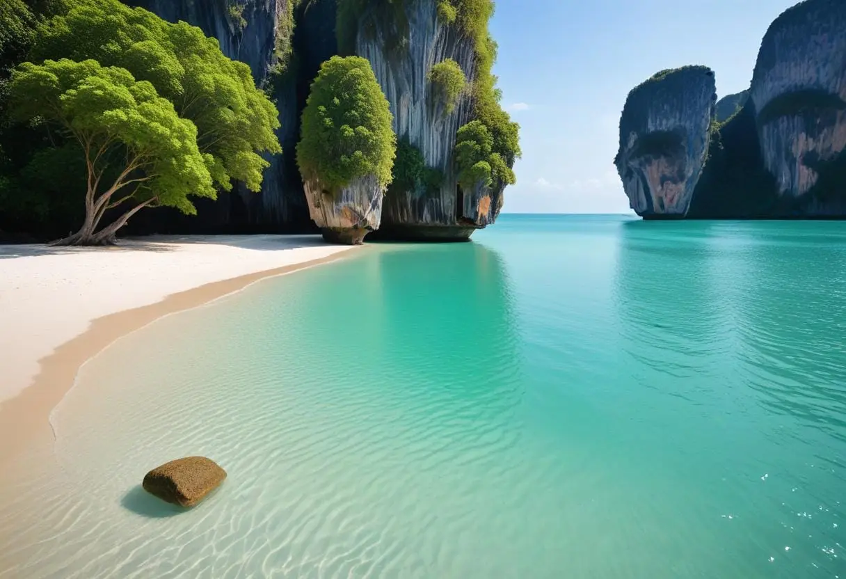 Upptäck charmiga Krabi – Thailands dolda pärla! illustration