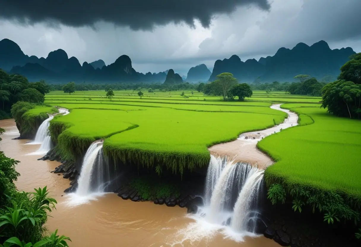När är regnperioden i Thailand – vad du bör veta! illustration